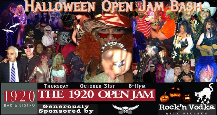 HALLOWEEN OPEN JAM AT 1920 BAR AND BISTRO!!