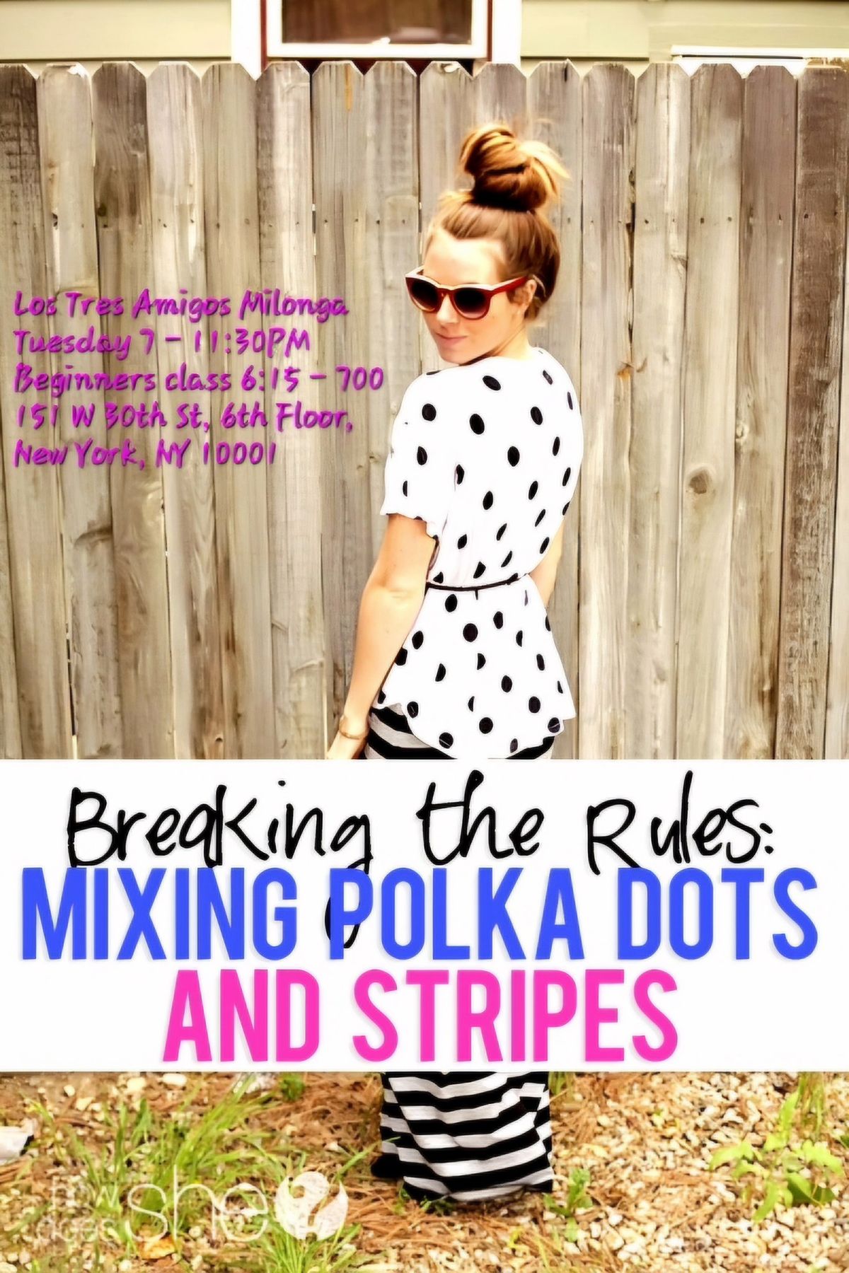 Los Tres Amigos: Polka Dots & Stripes + Handcrafted drinks by Ariel\u200b Rios & Ari \u200bLevine