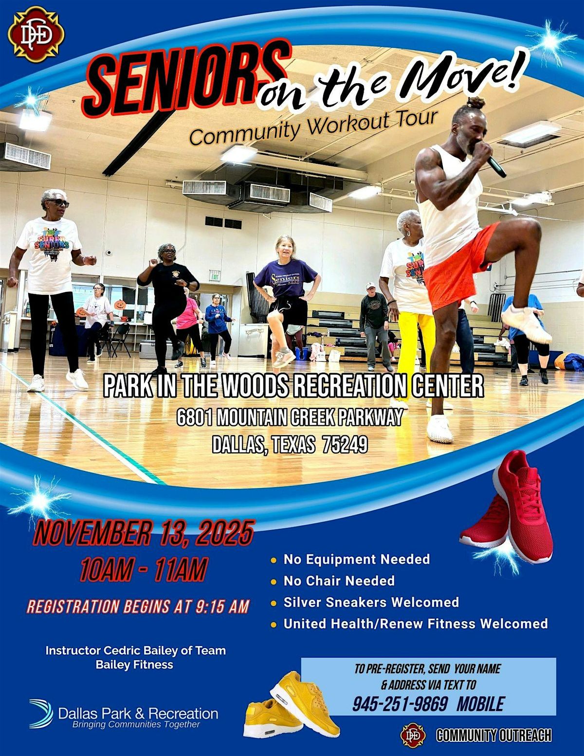 Seniors on the Move Community Workout Tour