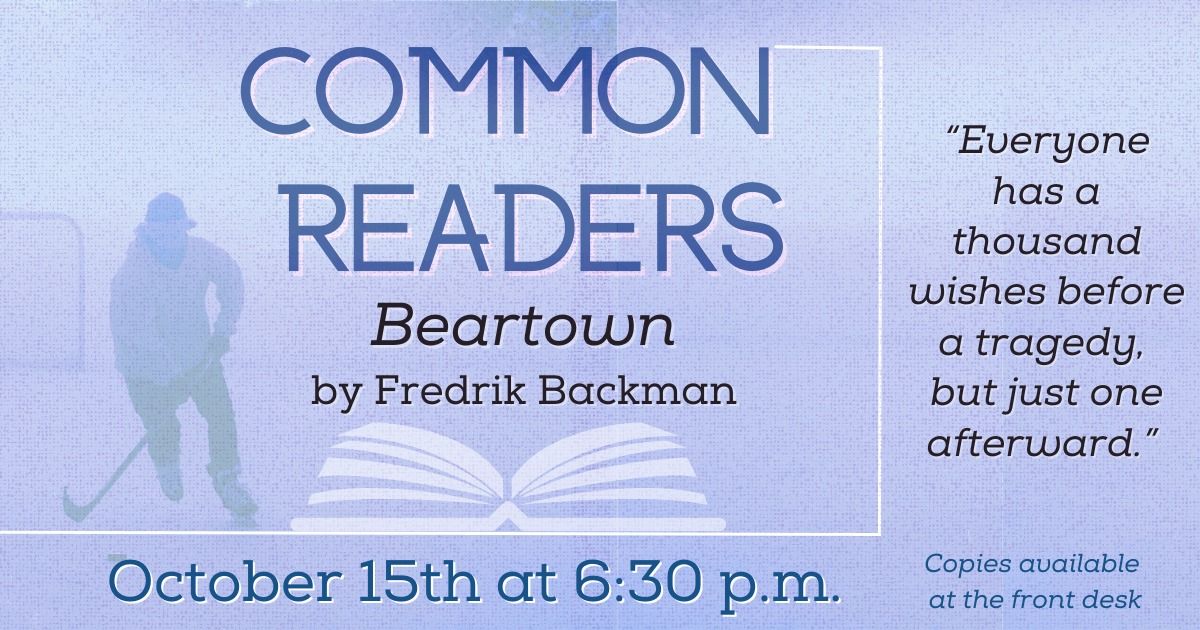 Common Readers: "Beartown"