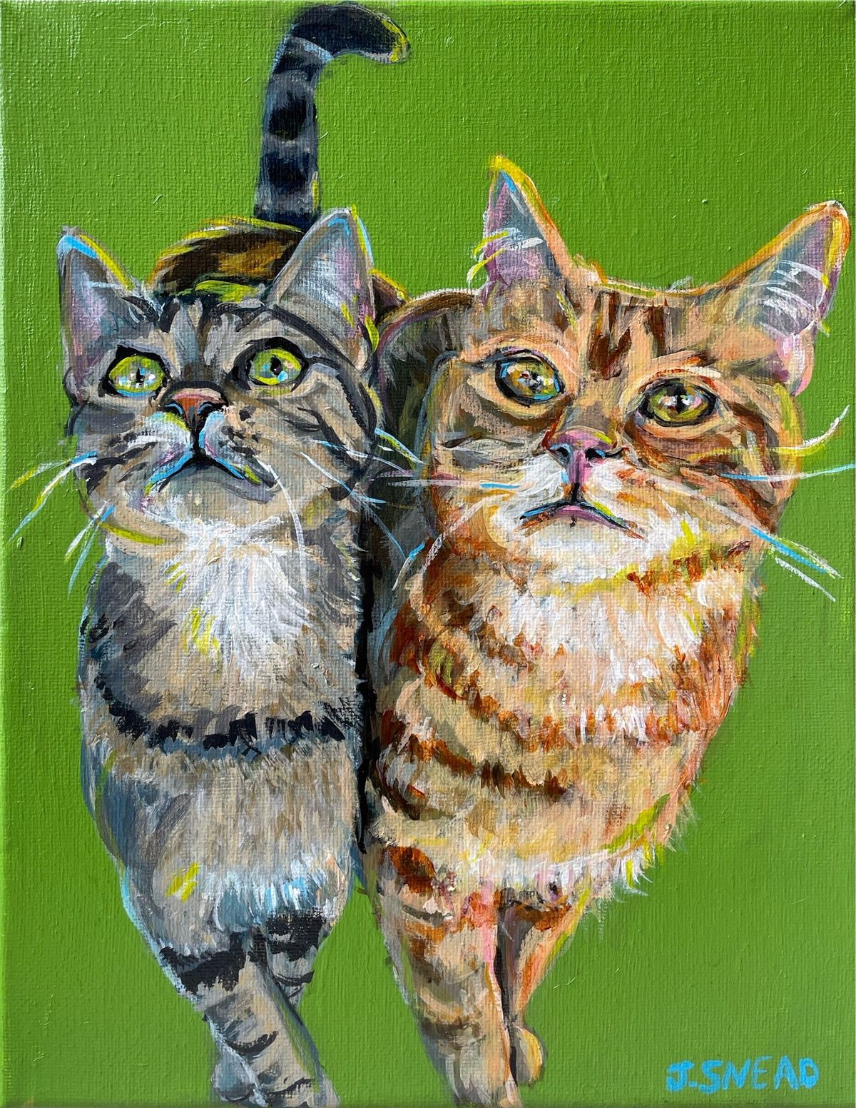 Acrylic Pet Portraits