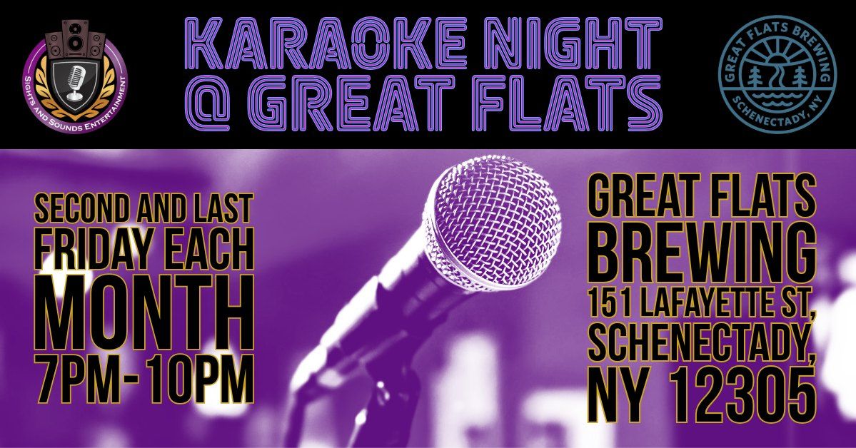 Karaoke Night at Great Flats Brewing