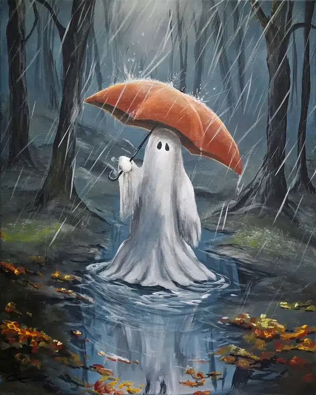 Party Paint - Ghost in the Rain