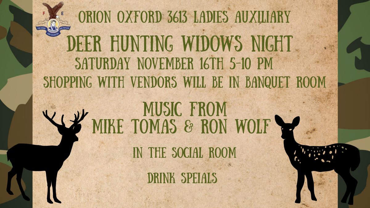 Deer Widows Night Out