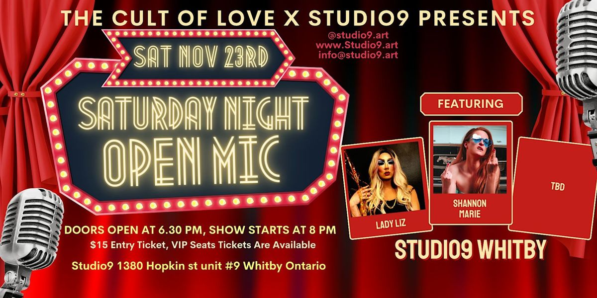 LGBTQ+ Open Mic Night