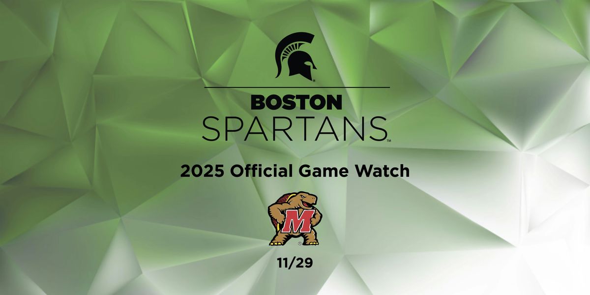 Boston Spartans Game Watch - University of Maryland