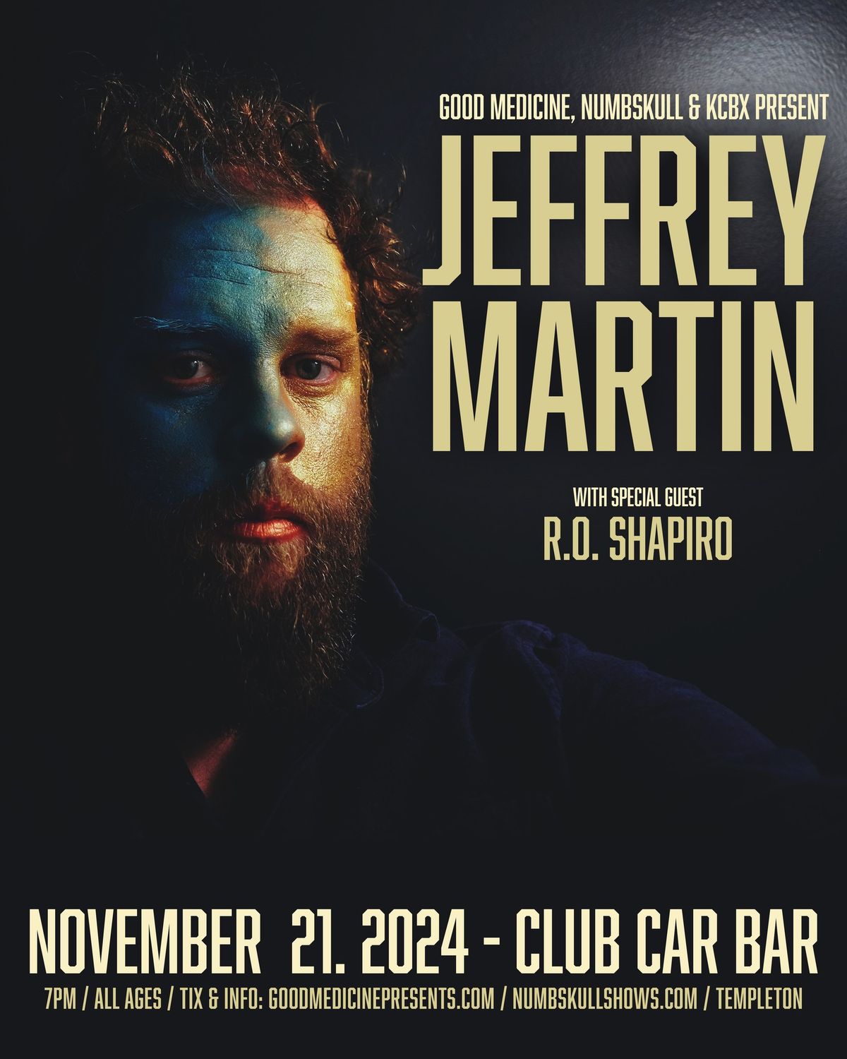 Jeffrey Martin with R.O. Shapiro at Club Car Bar