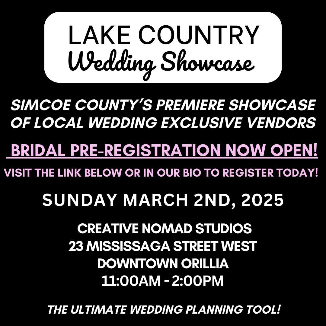 Lake Country Wedding Showcase