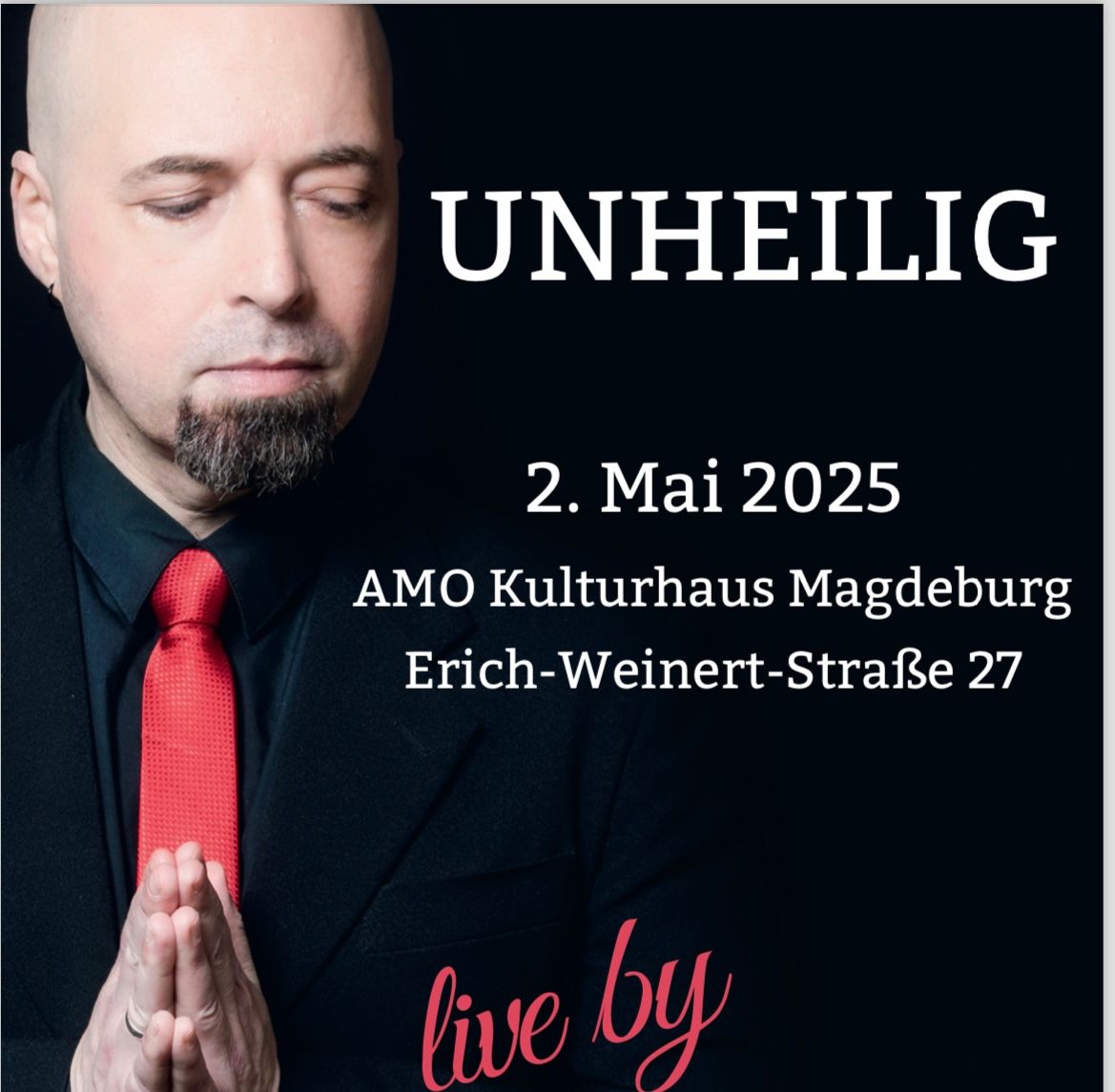 UNHEILIG live by "Scheinheilig" \/\/ AMO Kulturhaus Magdeburg \/\/ 02.05.2025 