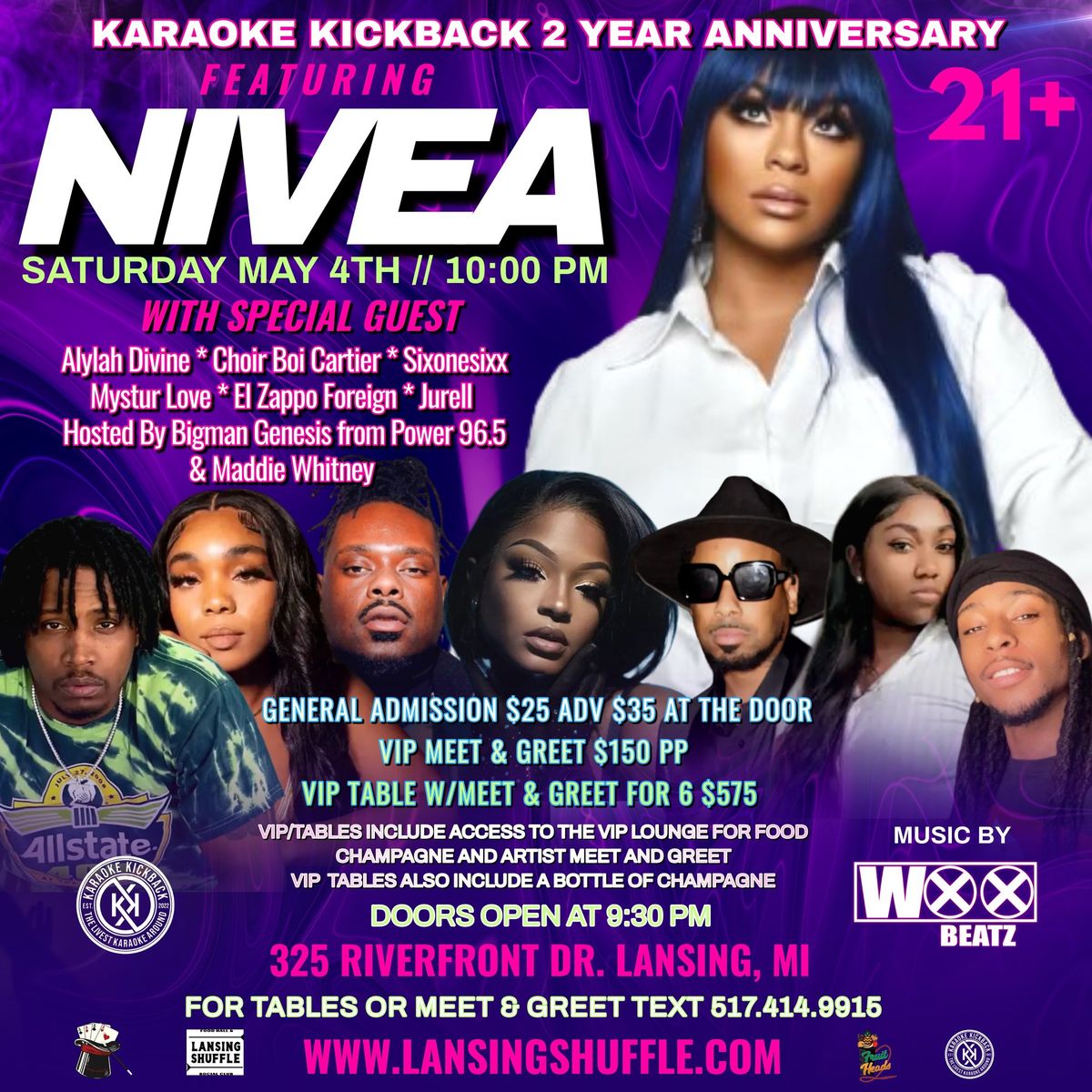 Karaoke Kickback 2 yr anniversary featuring Nivea 