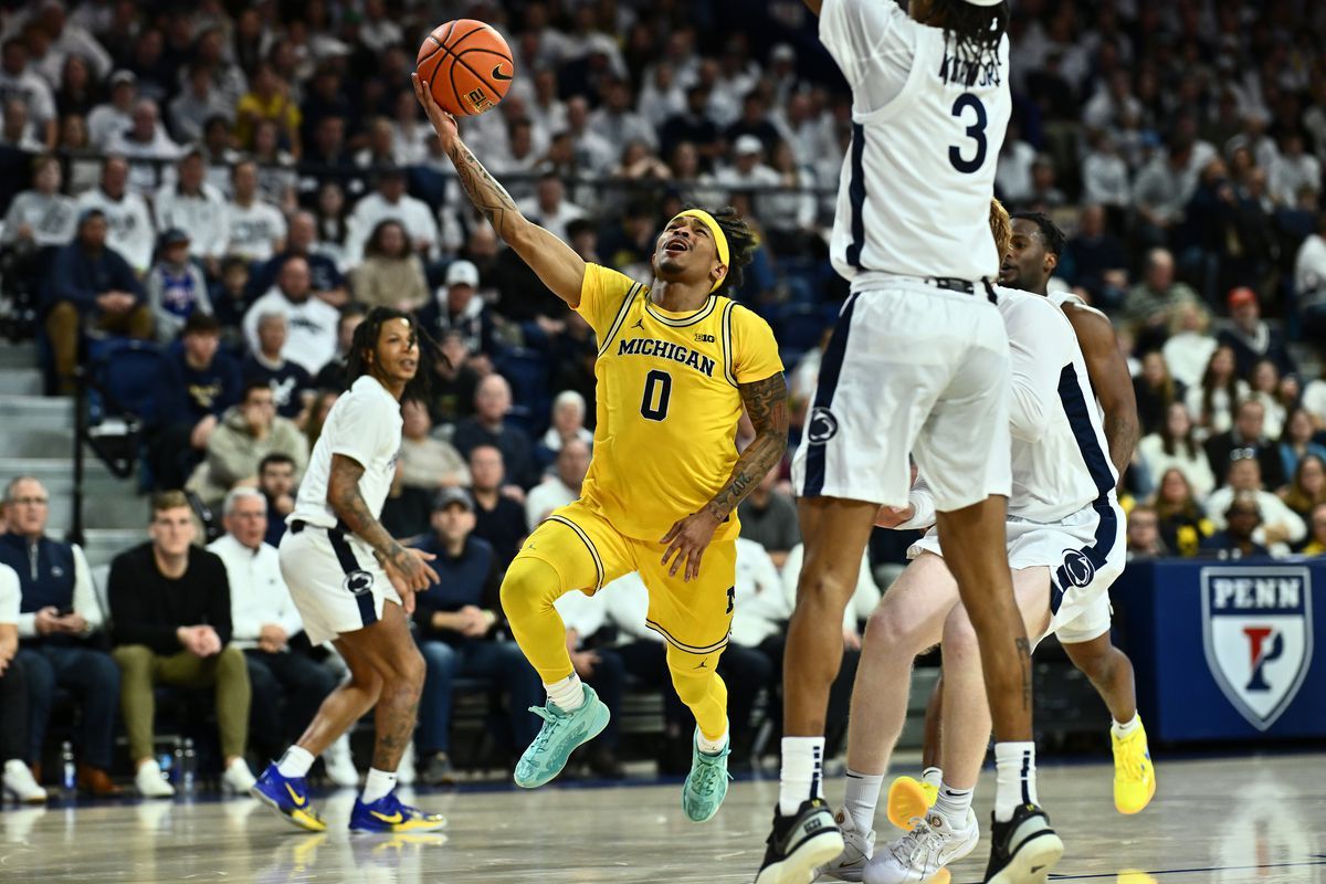 Penn State Nittany Lions at Michigan Wolverines Mens Basketball