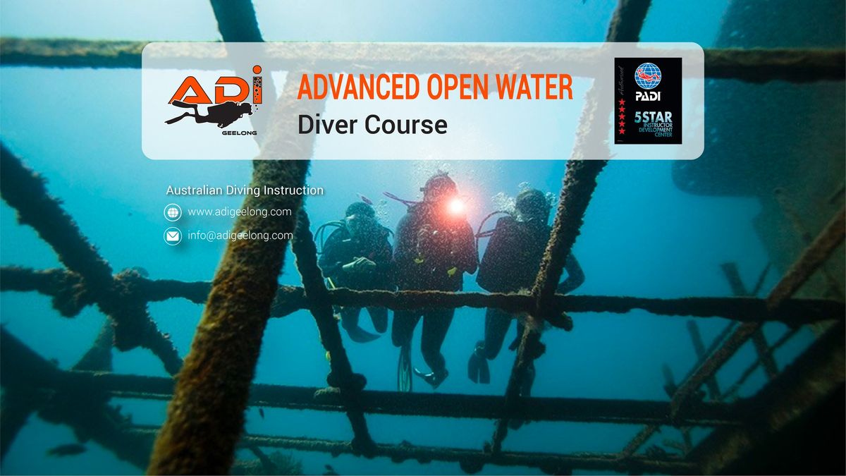 PADI Advanced Open Water Diver Course