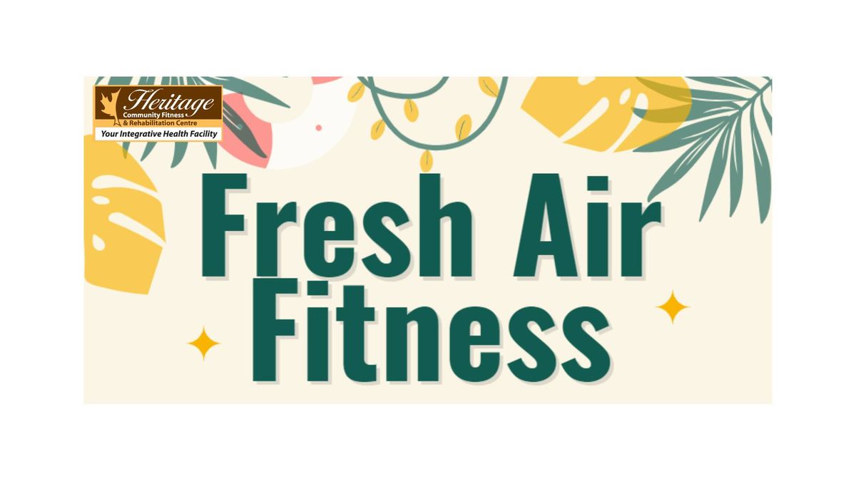 Fresh Air Fitness (summer series)