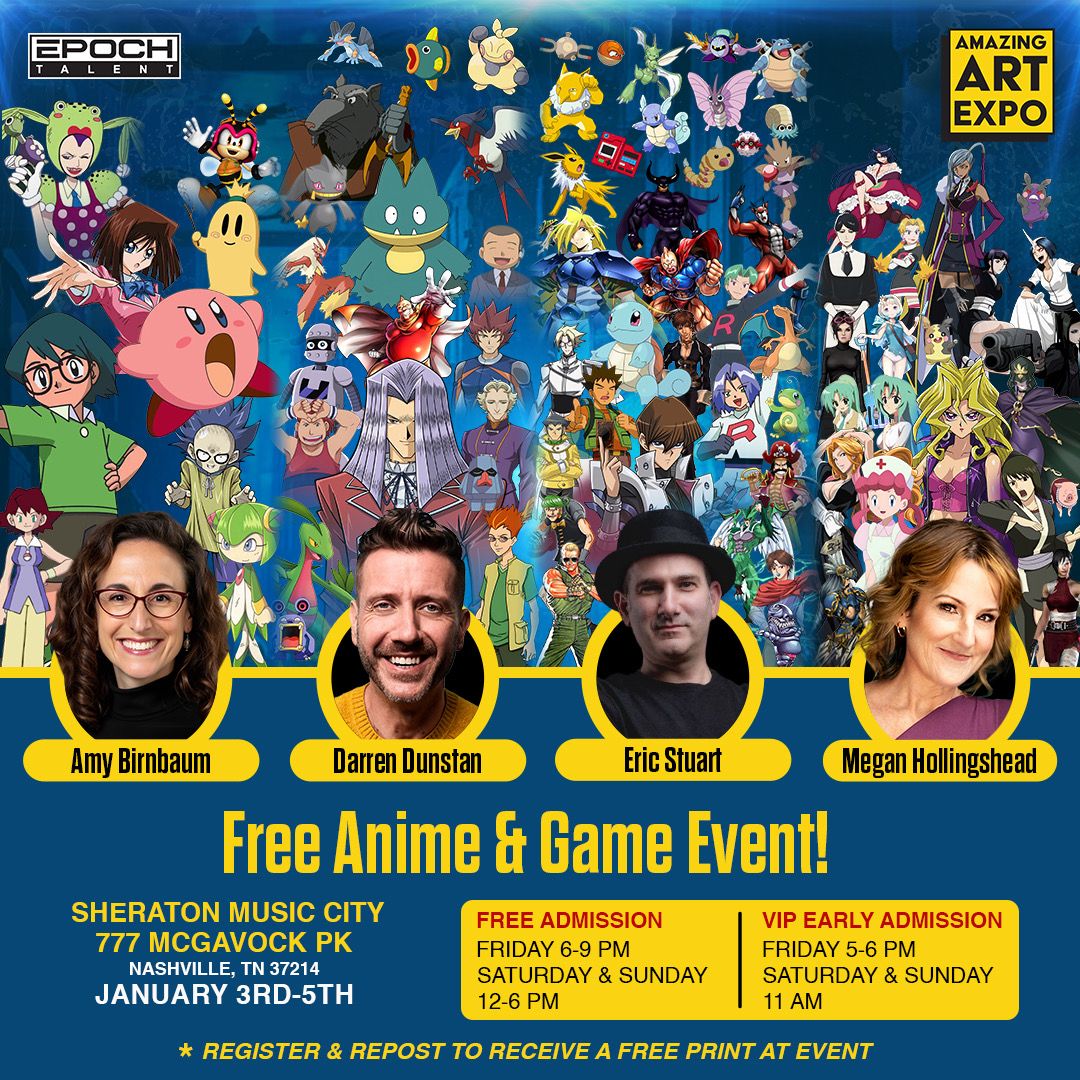 Free Anime, Game & Cosplay Expo: Nashville