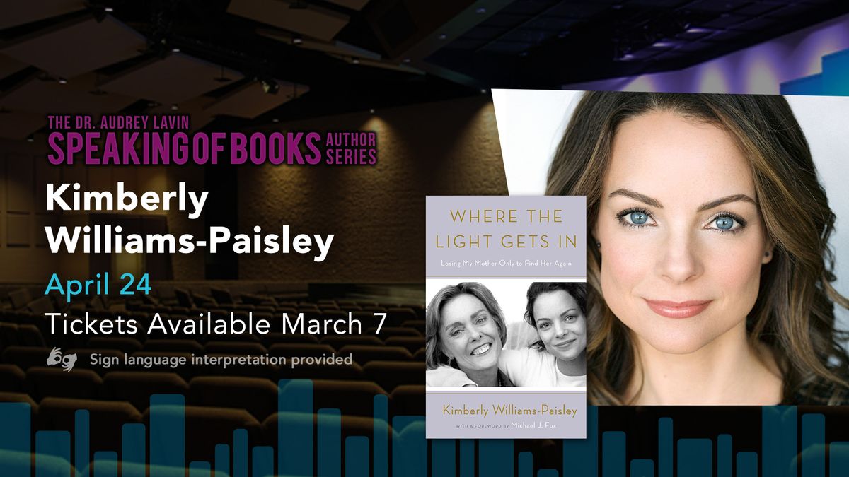 Speaking of Books Author Series Event Featuring Kimberly Williams-Paisley