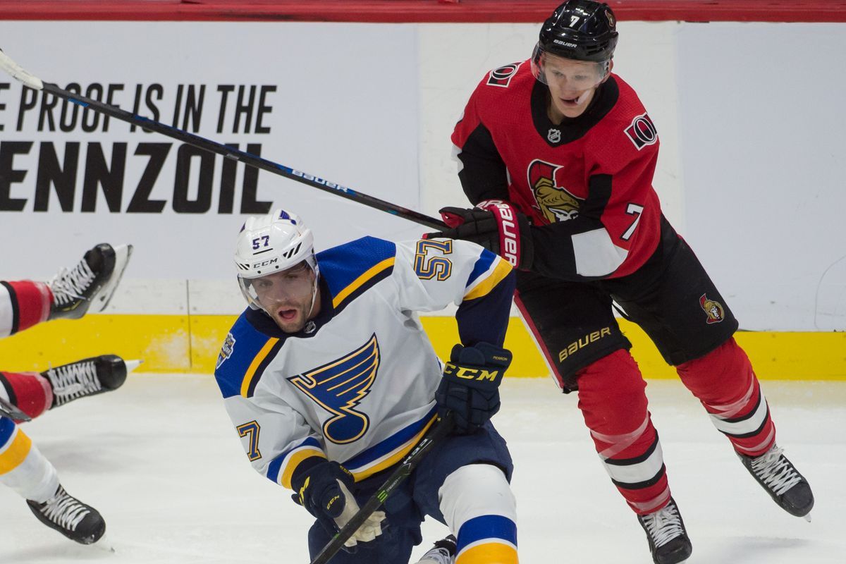 St. Louis Blues at Ottawa Senators