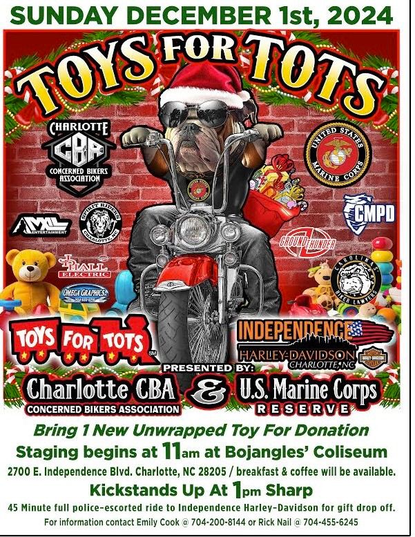 CBA Toys for Tots Ride