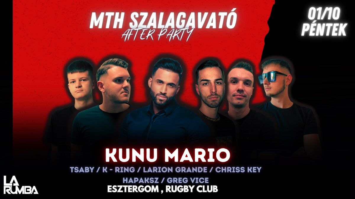 MTH SZALAGAVAT\u00d3 AFTER PARTY W\/ KUNU MARIO \ud83d\udd7a