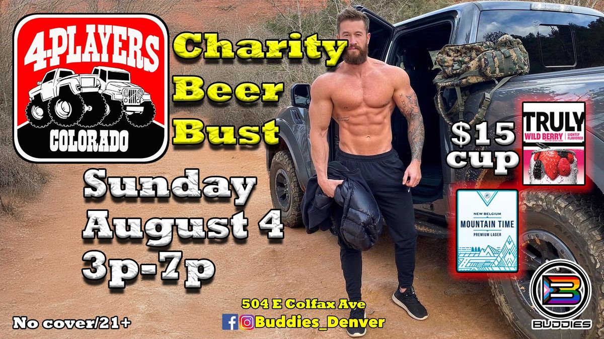 4 Players of Colorado Charity Beer Bust