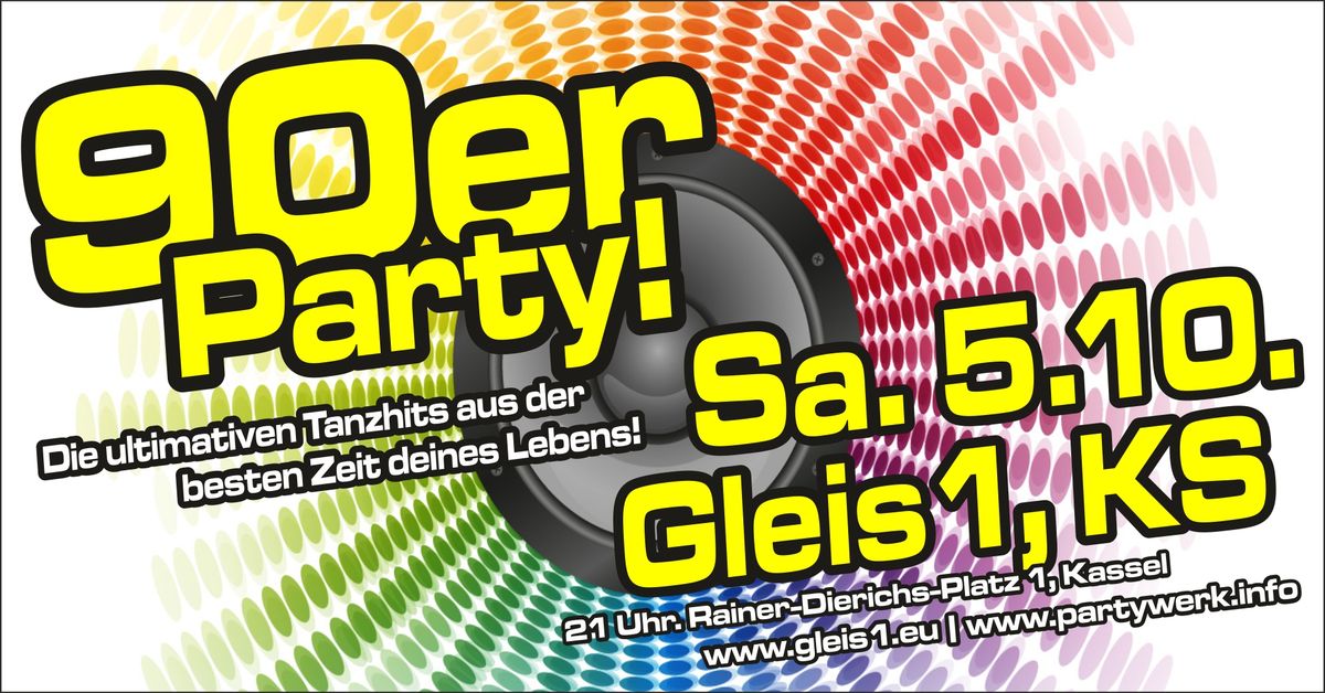 Die gro\u00dfe 90er-Party