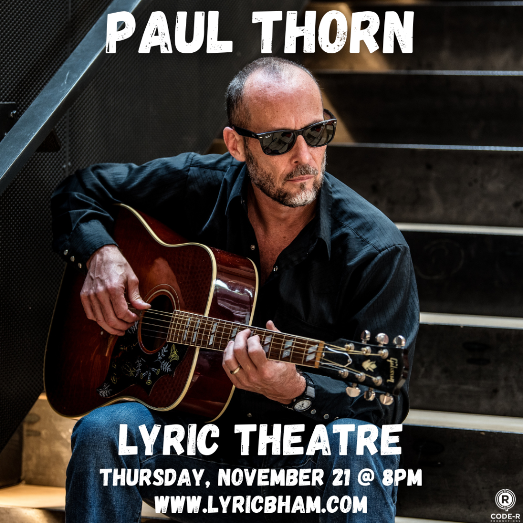 Paul Thorn at Anderson Theater at Memorial Hall OTR