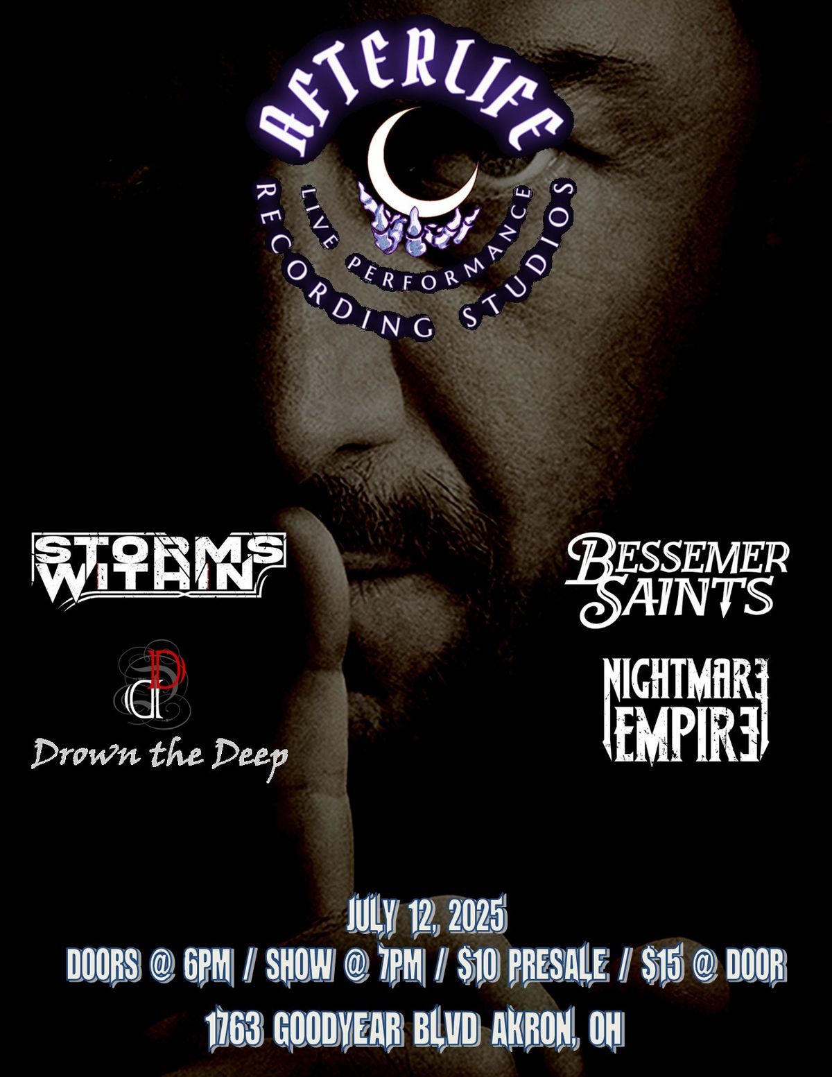 Storms Within, Drown the Deep, Bessemer Saints, & Nightmare Empire