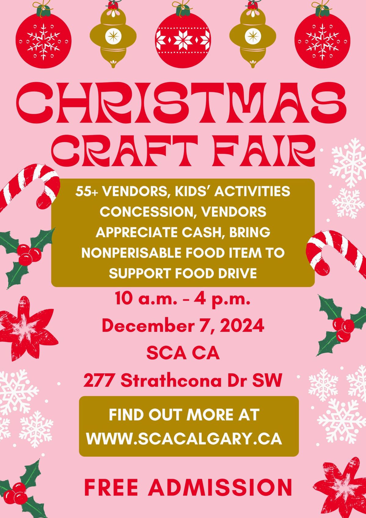 Christmas Craft Fair, 277 Strathcona Drive SW, Calgary, AB, Canada