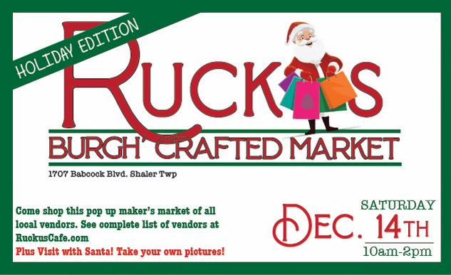 Holiday Crafted Market with Santa Visit