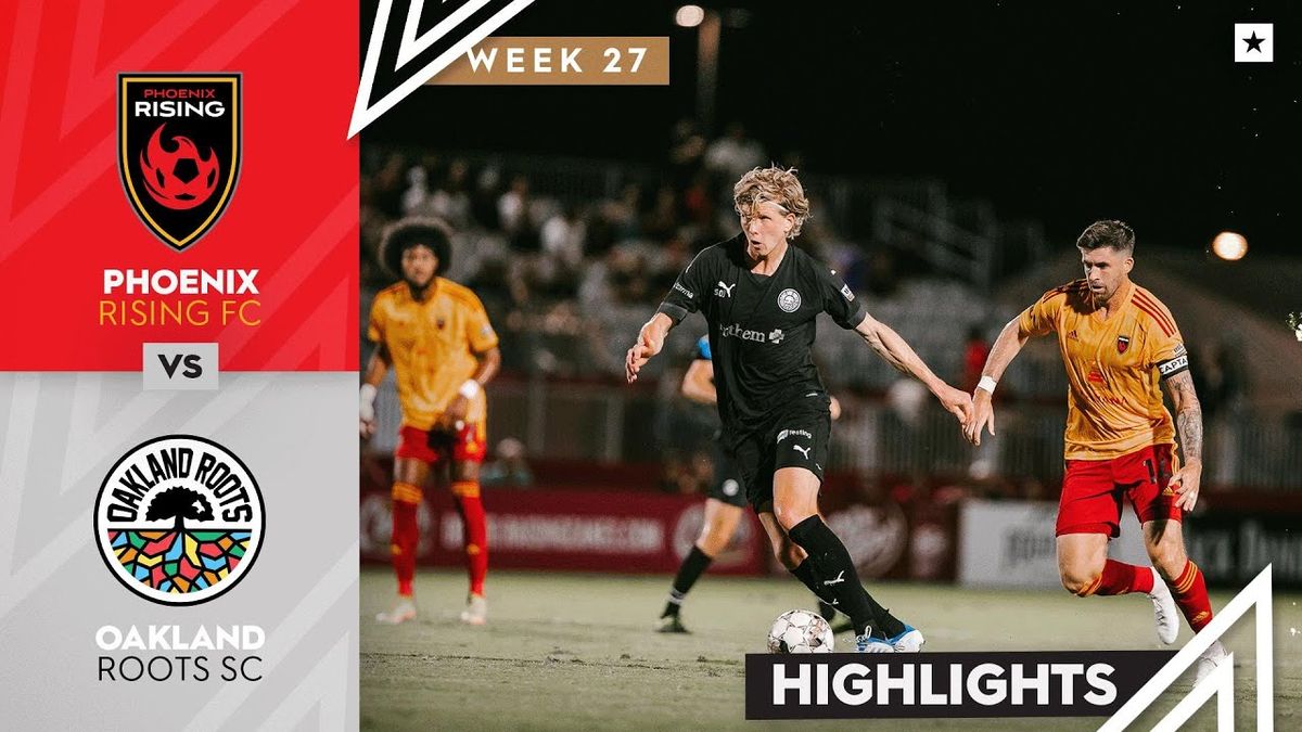 Phoenix Rising FC vs Oakland Roots SC