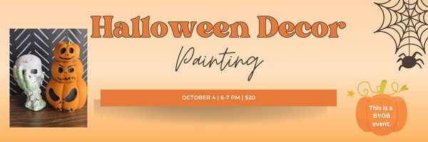 Halloween Decor Painting