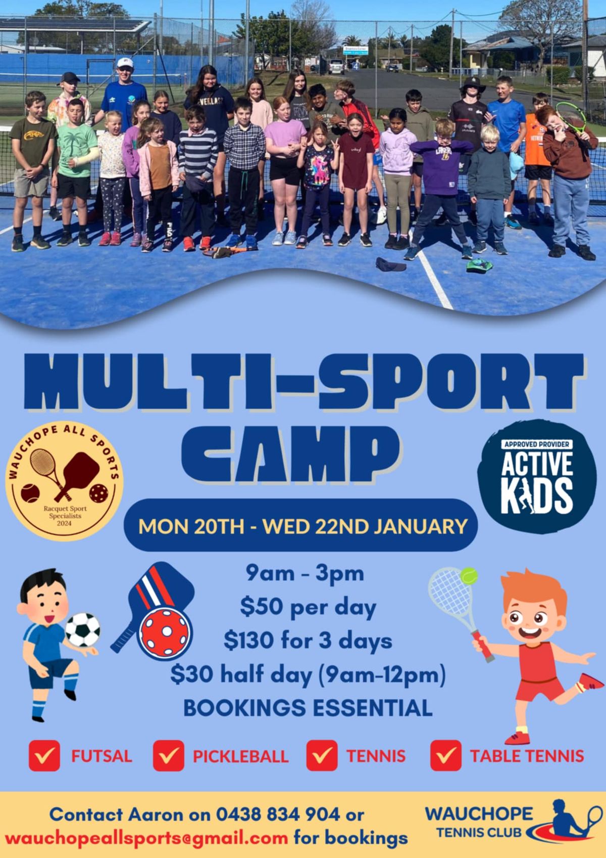 Holiday Multi-Sport Camp 