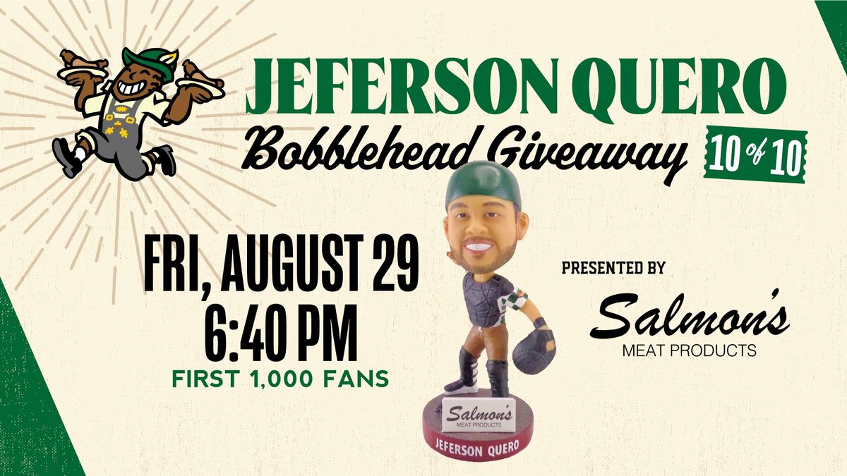 Jeferson Quero Bratoberfest Bobblehead