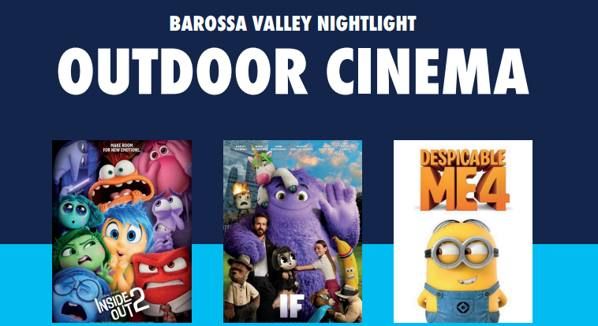 Barossa Nightlight Outdoor Cinema - Despicable Me 4