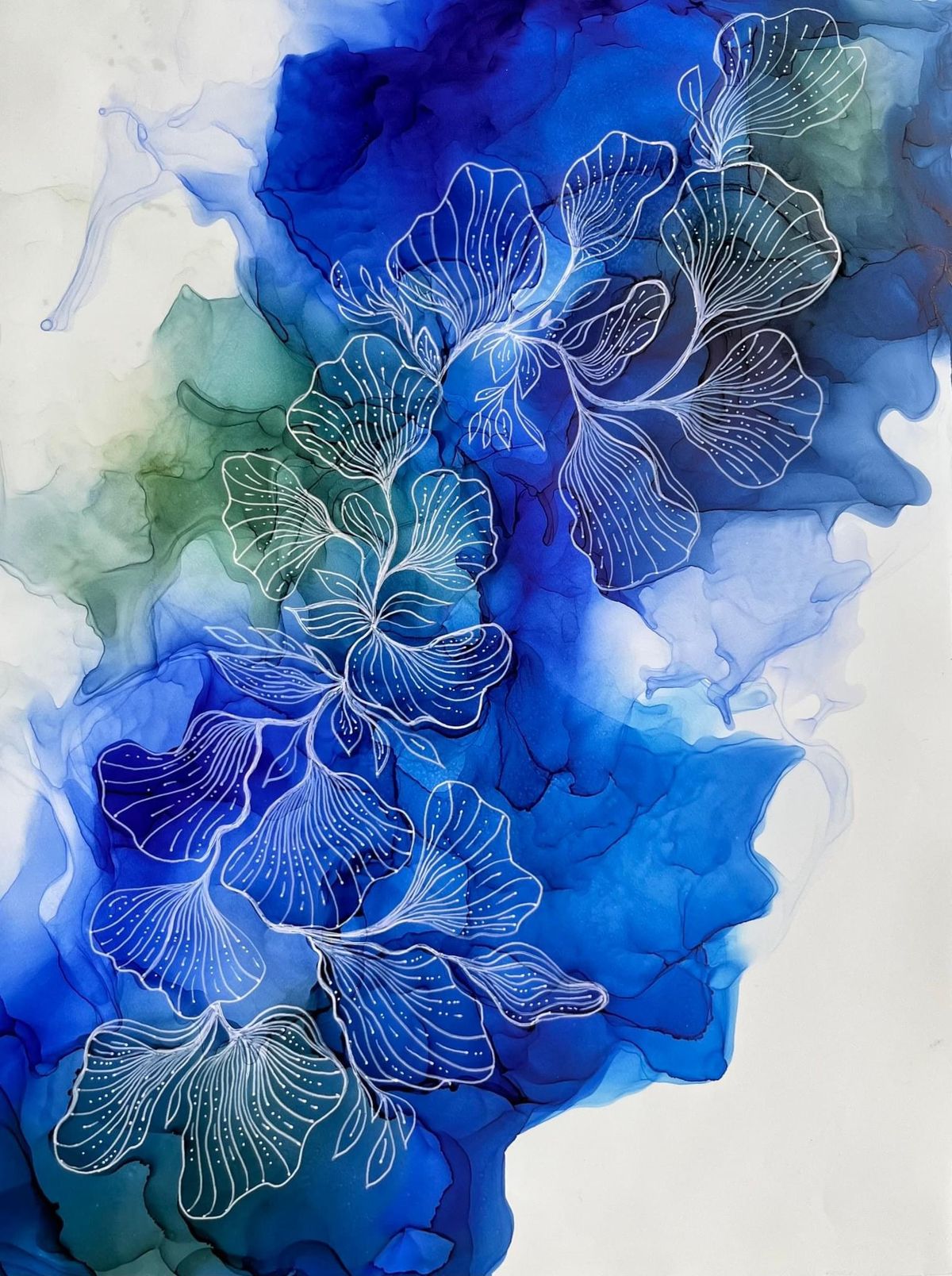 Learn to Paint with Alcohol Ink