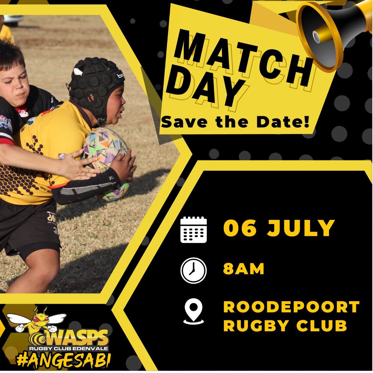 Match Day at Roodepoort Rugby Club
