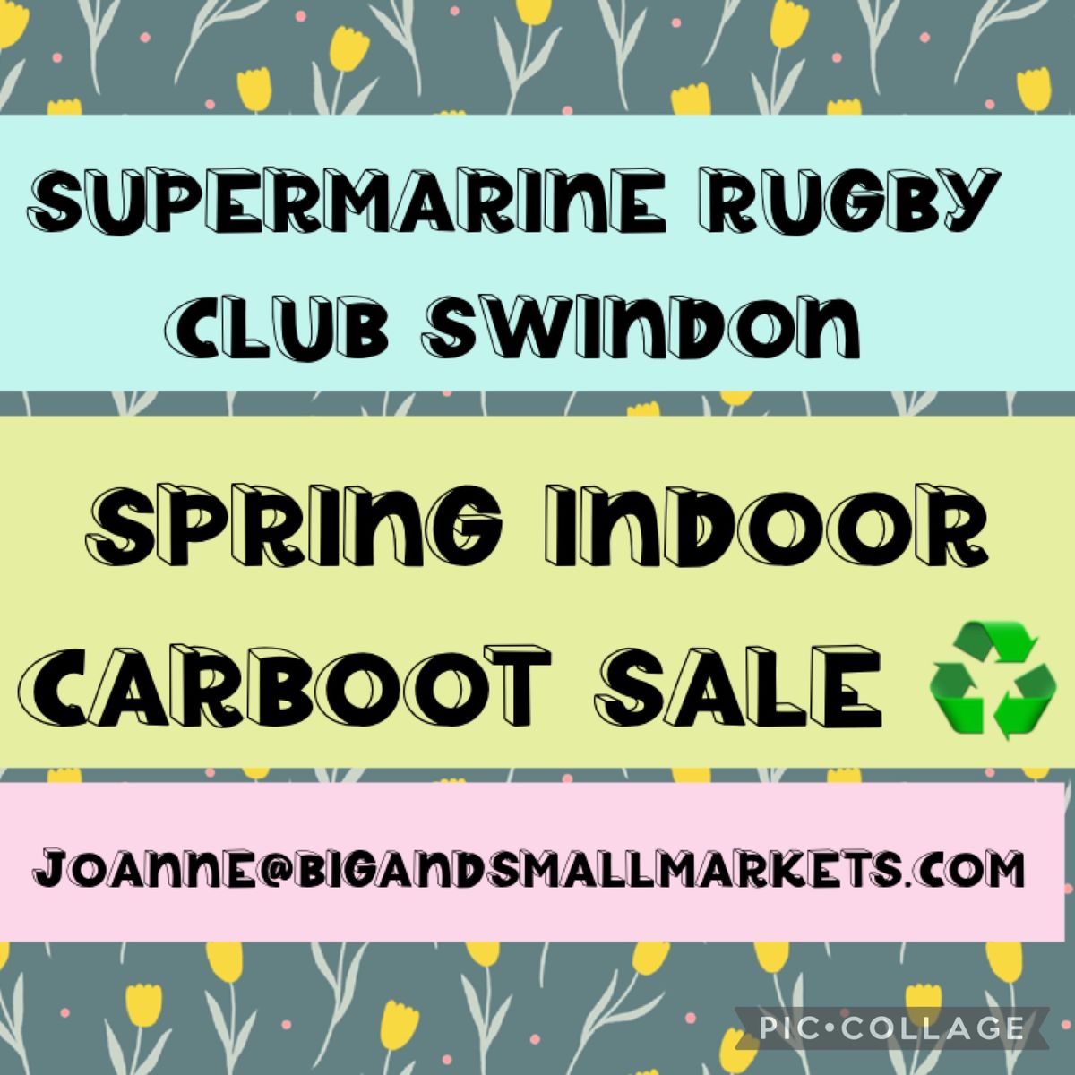 Spring Indoor Pre Loved Sale \u267b\ufe0f