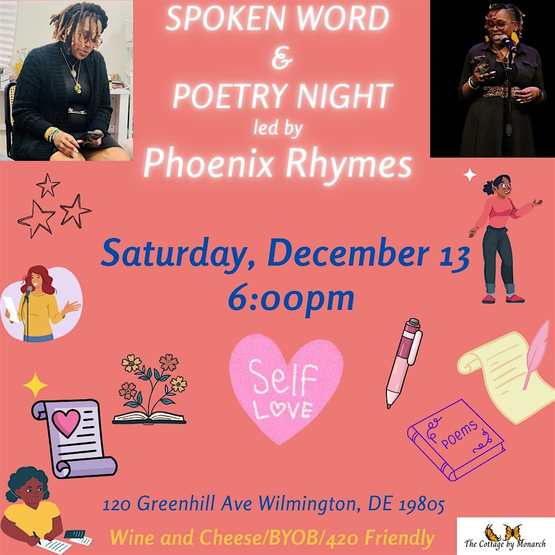 Spoken Word & Poetry Night with Phoenix Rhymes