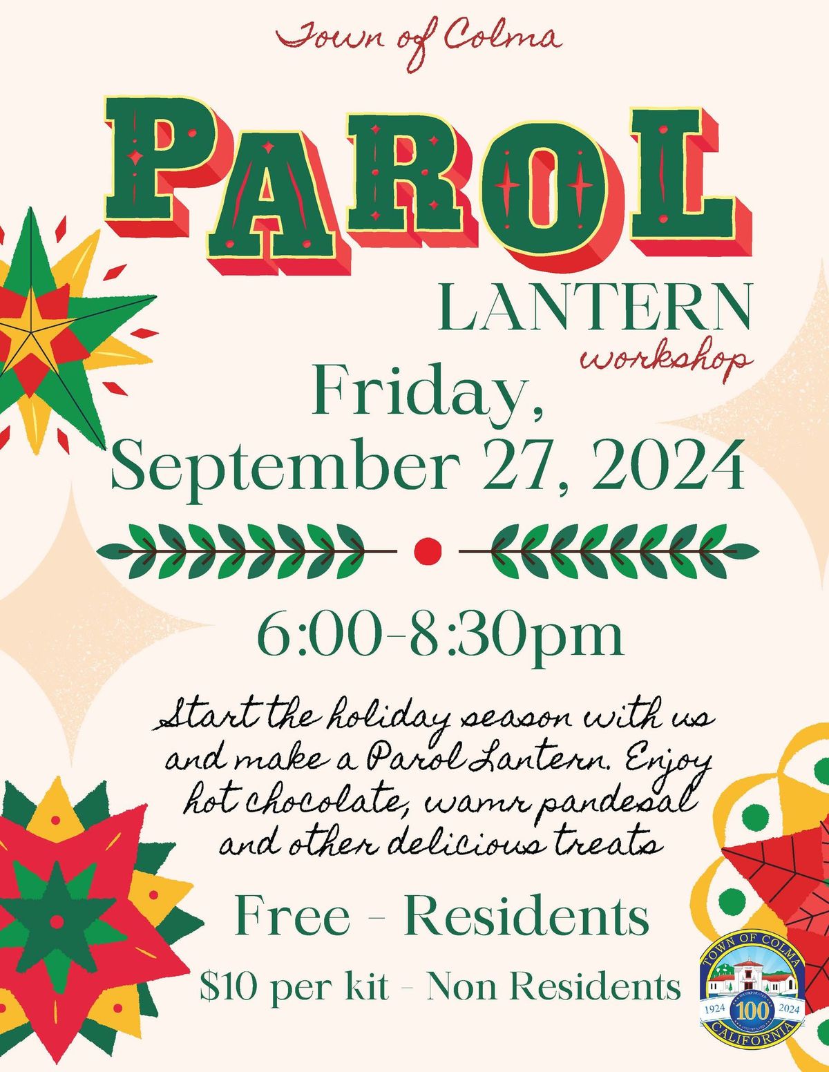 Parol Lantern Workshop