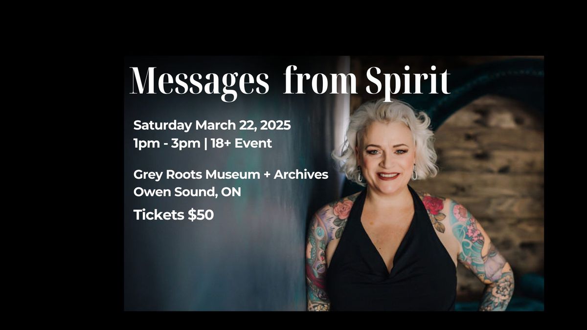 Messages from Spirit; An Afternoon with Ursula Darby