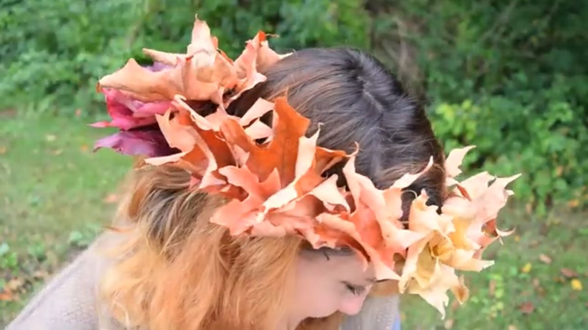 Leaf Crown Craft