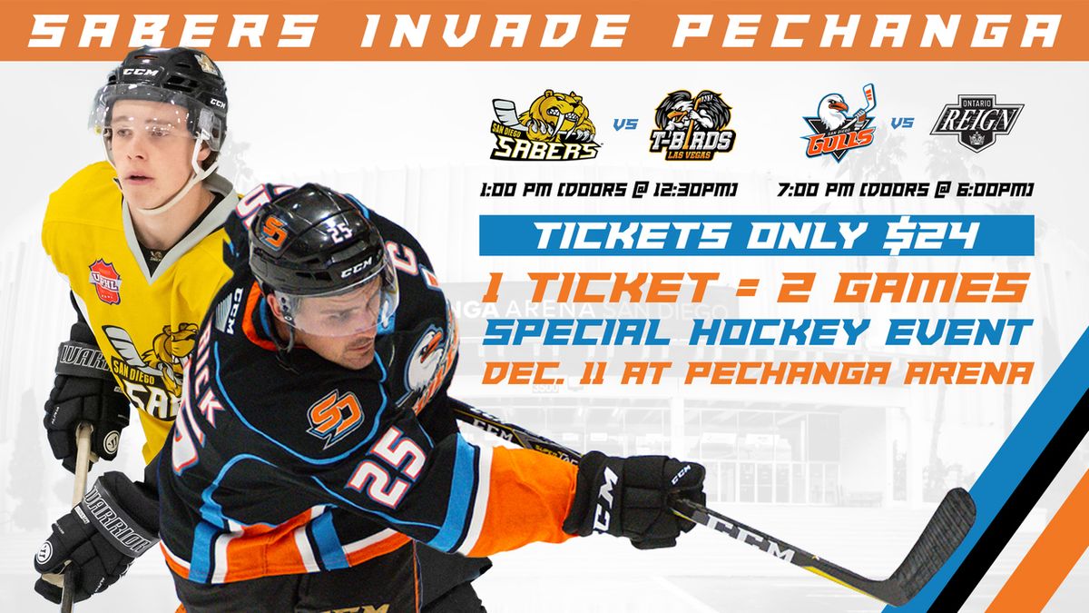 Ontario Reign at San Diego Gulls at Pechanga Arena