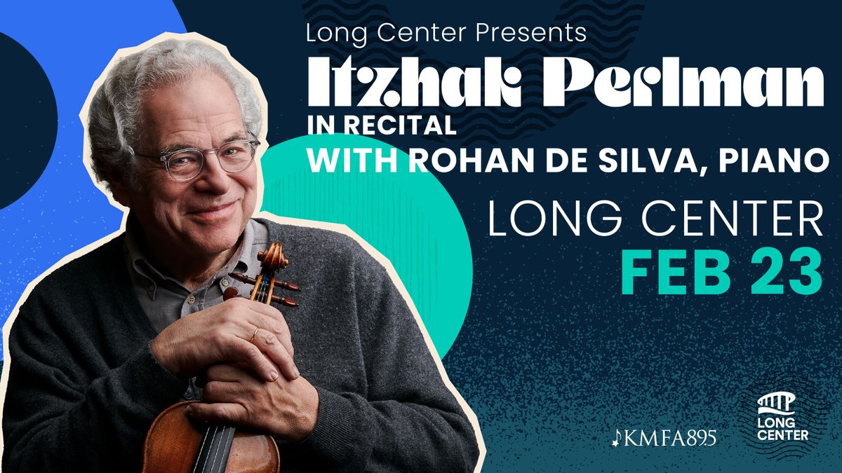 Itzhak Perlman, in recital