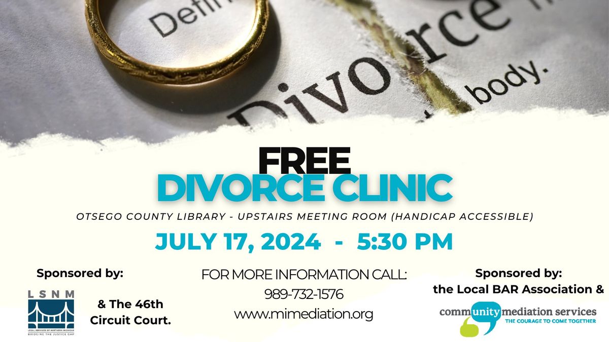 Free Divorce Clinic