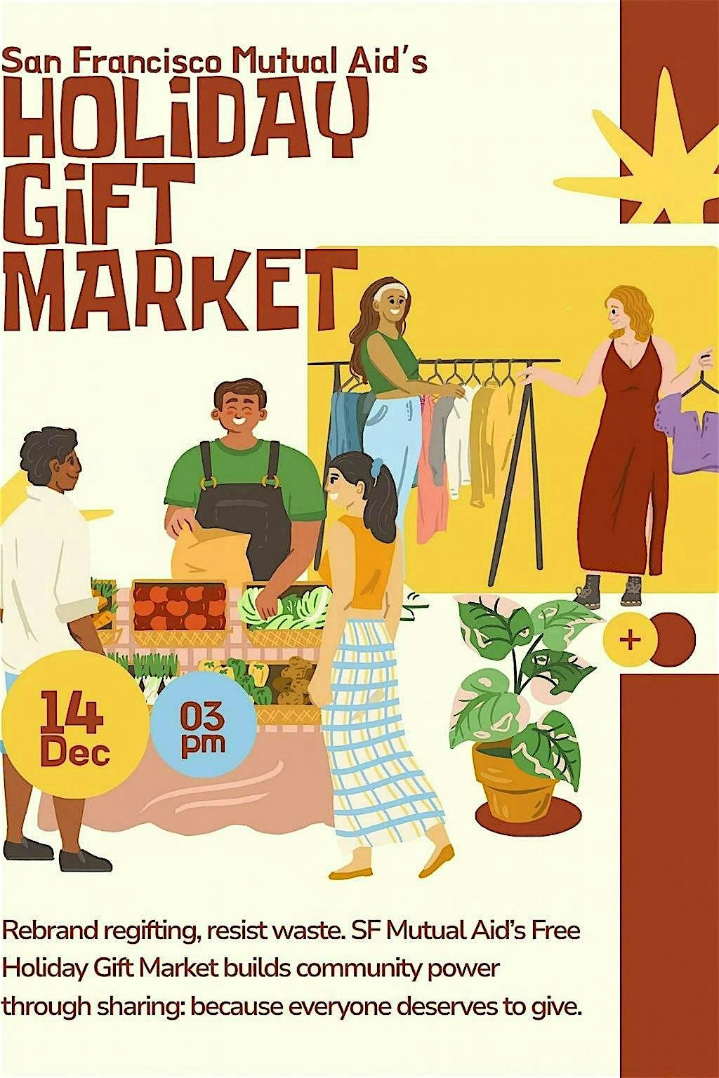 Free Holiday Gift Market with SF Mutual Aid