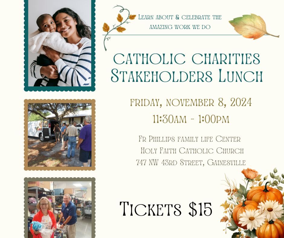 Catholic Charities Stakeholders Lunch