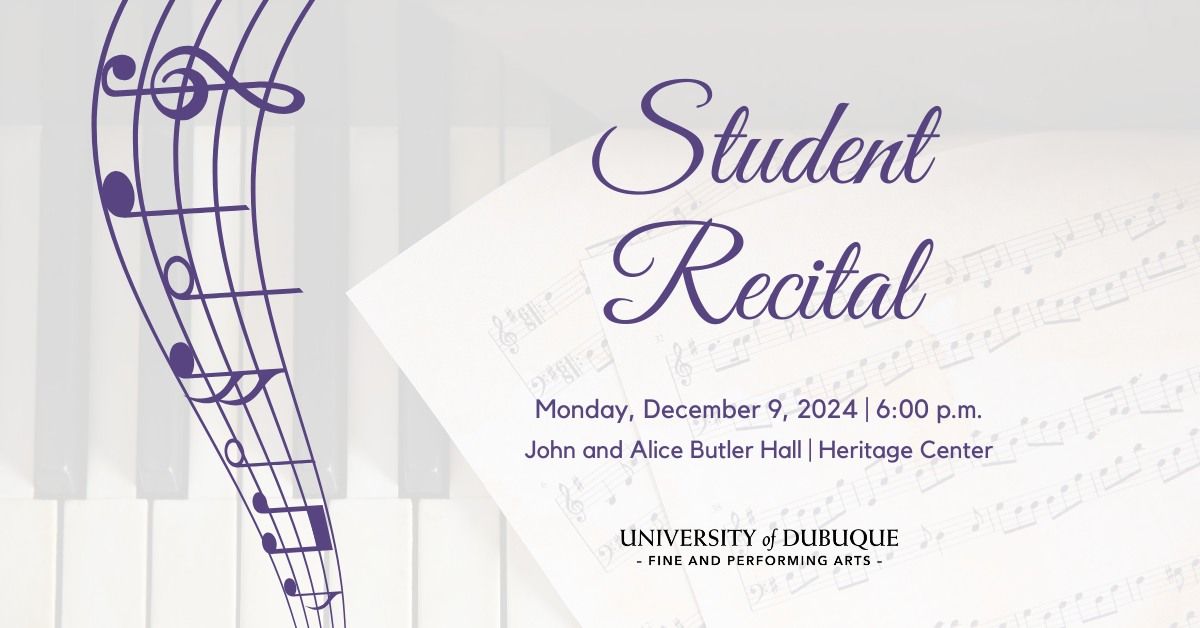 Student Recital