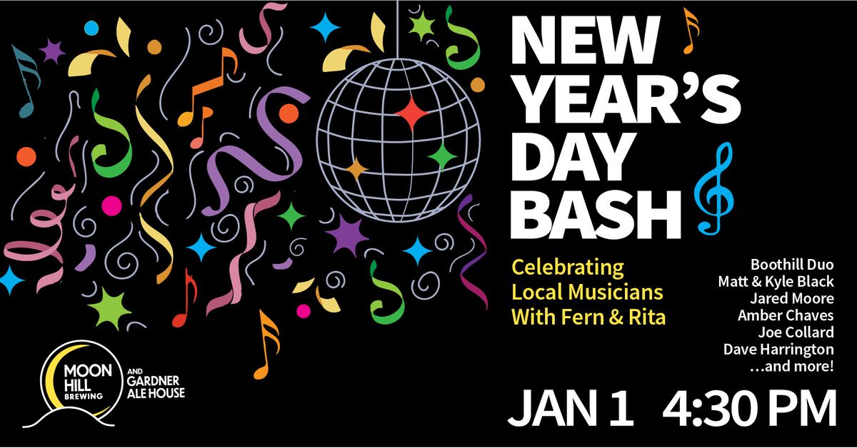 New Year's Day Bash - Celebrating Local Musicians with Fern & Rita