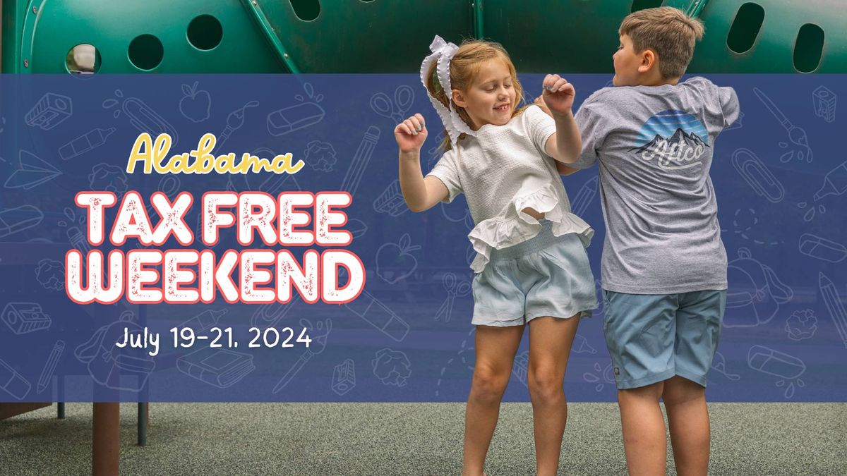Alabama Tax Free Weekend at EEO