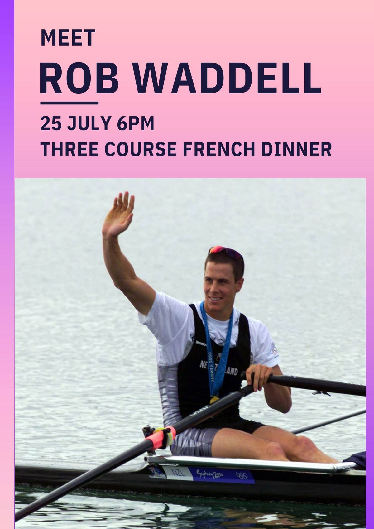 An Evening with Rob Waddell
