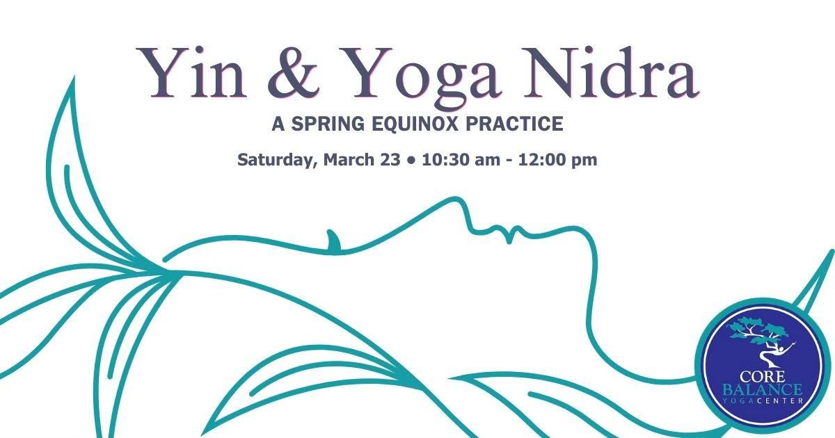 Spring Equinox Yin & Yoga Nidra